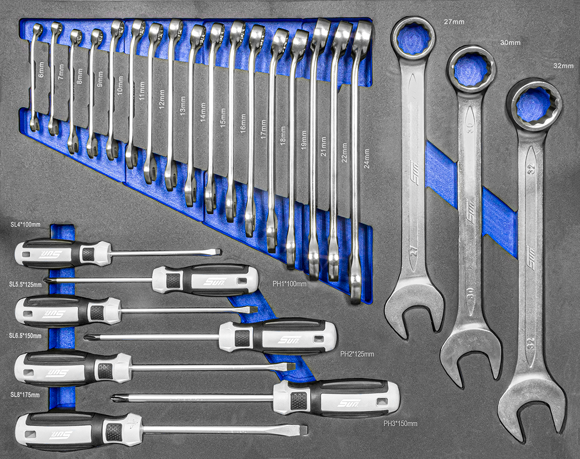 Armário com 206 Ferramentas | A solução perfeita - SUN